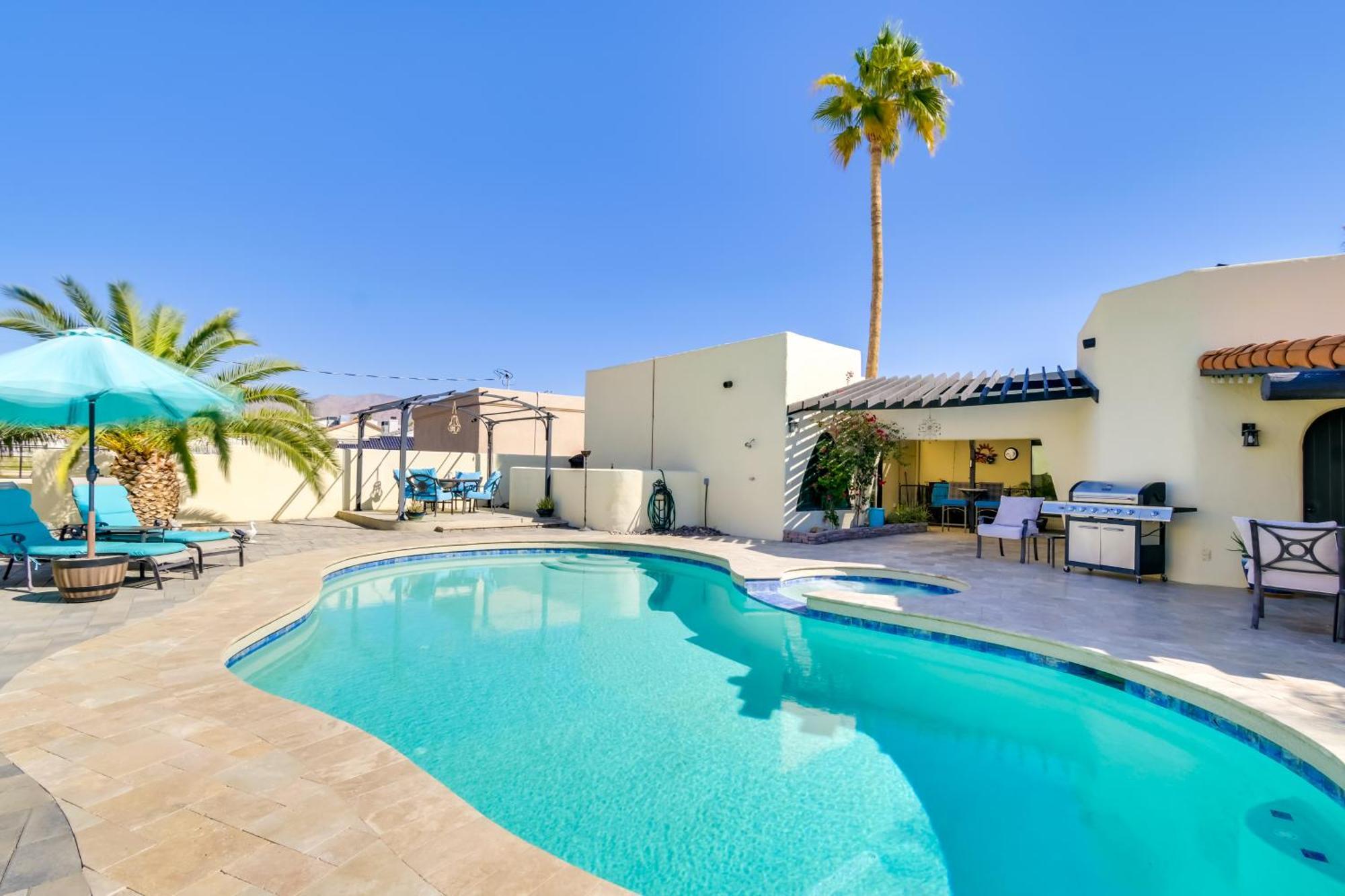 Bright Cottage With Pool And Spa - 5 Mi To Lake Havasu Lake Havasu City Bagian luar foto